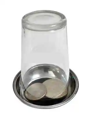 Coin Thru Glass - Penetrating Coin Through Glass - Coin Through Glass Tray • $3.99