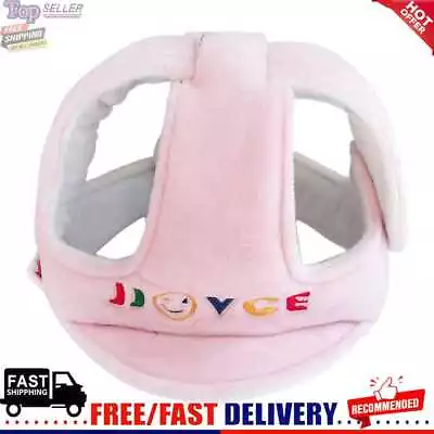 Baby Safety Helmet Head Protector Adjustable Toddler Anti-fall Hat (Pink) • £6.74