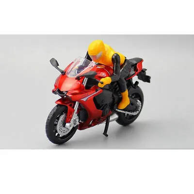 Yamaha YZF-R1 Motorcycle 1:18 Scale Diecast Motorbike Model Toy For Boys Red • £16.79