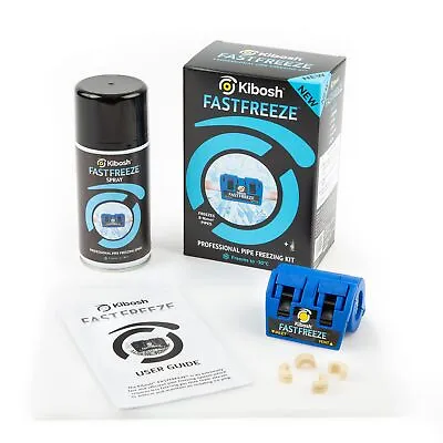 £31.99 • Buy Kibosh FASTFREEZE Kit 1 (1 X 15mm/ USA-CAN 1/2  Clamp Plus Spray) 