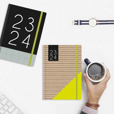 £4.99 • Buy 2023-2024 A5 Academic Hardback Diary Mid Year Week To View Student Teacher UK