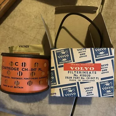 Vintage Volvo CH-847 PL CH847 PL Volvo Cars Penta Marine Engines Oil Filter • $24.98