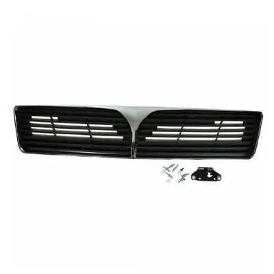 For 02-03 Lancer ES/LS/OZ Rally Front Grille Assembly Chrome Dark Gray Insert • $65.95