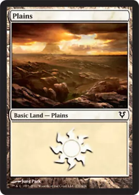 Basic Lands 10 MTG Plains (231) NM-Mint English Avacyn Restored • $3.25