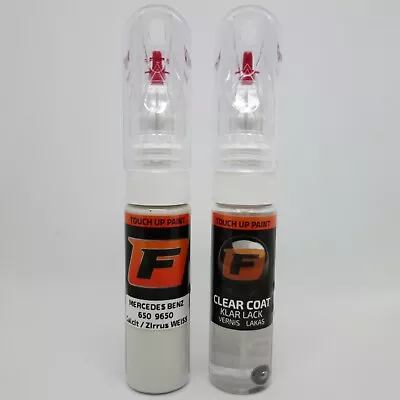 Car Touch Up Paint For MERCEDES BENZ | 650 9650 | ARCTIC WHITE | Pen Kit • $39.95