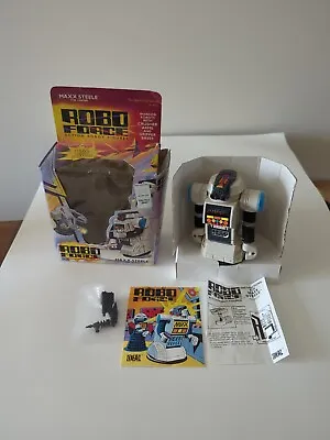1984 Vintage Ideal Robo Force MAXX STEELE THE LEADER  Warrior Robot Toy • $99.99