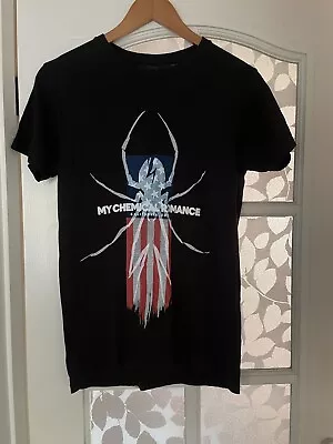 My Chemical Romance T Shirt Size S (bleach Stains) • £5