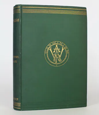Alfred Russell Wallace Darwinism 1897 Macmillan Second Edition Darwin • $284.16