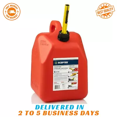 Scepter Ameri-Can Gasoline Can 5 Gallon Volume Capacity Red Gas Can Fuel Conta • $16.99