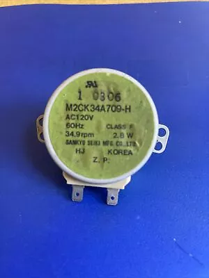 GE Sankyo Microwave Synchronous Turntable Motor M2CK34A709-H • $11