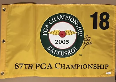 Phil Mickelson Signed 2005 PGA Championship Golf Flag. JSA COA • $399.99