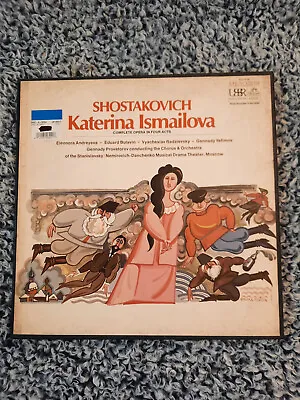 Shostakovich: Katerina Ismailova. Triple LP Vinyl Records Box Set Melodiya • $16.14