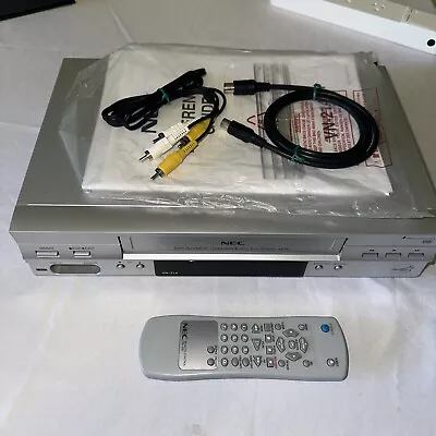 NEC Vn-214 VCR PLAYER RECORDER Tested Working With Remote • $64.99
