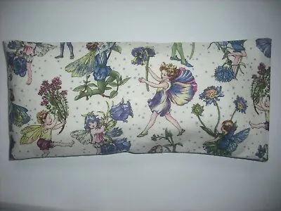 Flower Fairy Cotton Fabric Lavender & Rice Eye Pillow  - Yoga - Relieves Dry Eye • £15