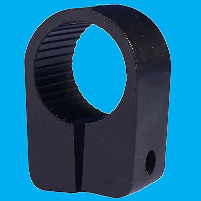 Black Heavy Duty Cable Cleats Clips Size No. 7 17.8mm Pack Sizes From 5x-50x • £12.64