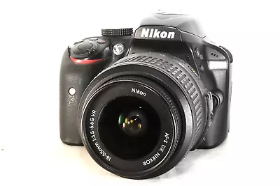 Nikon D3400 Digital SLR Camera W/AF-S NIKKOR 18-55mm F/3.5-5.6G DX VR Lens • $499