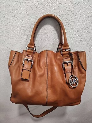 Vintage Michael Kors Brookville Leather Drawstring Handbag Rare - Authenticated! • $69.99