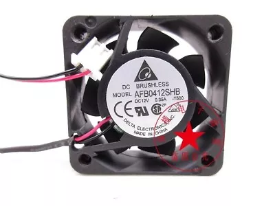 Delta AFB0412SHB-T500 12VDC 40X40X15 MM 2-Wire Cooling Fan • $15