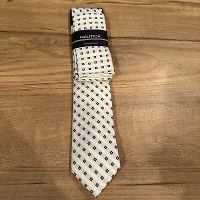 Nautica Tie And Pocket Square NWT • $14.99