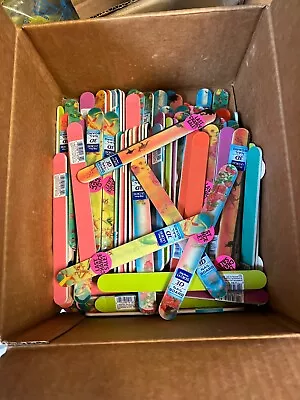 Lot Of  40 Sally Hansen / LaCross  Nail Files  3 D Design Pl Read Below • $20