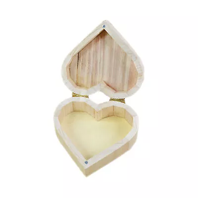 Jewellery Box Practical Large Capacity Heart Shape Jewellery Box Convenient • $15.83