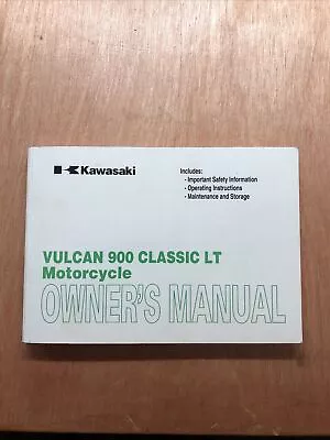 2010 Kawasaki Vulcan 900 Classic Lt Motorcycle Owners Manual 99987-1601 #22 • $24.99