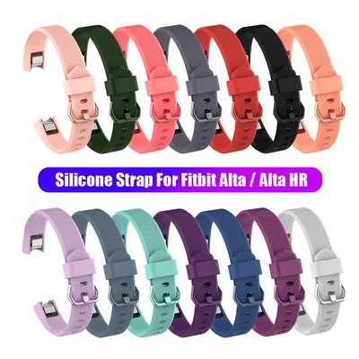 $3.66 • Buy Replacement Soft For Fitbit Alta / Alta HR Silicone Watch Band Strap Bracelet