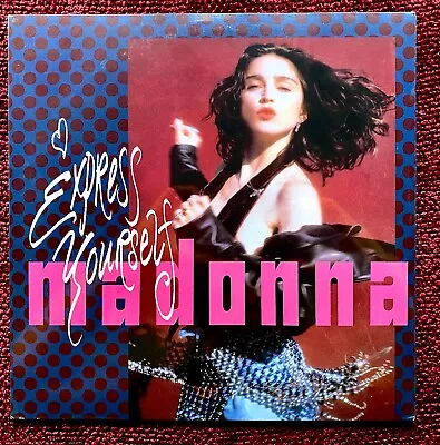 Madonna Sealed  Express Yourself 12  Vinyl Record Promo Club Mixes Like A Prayer • $65