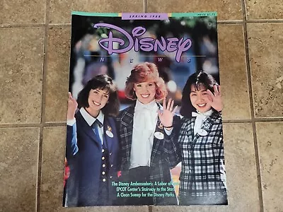 Disney News Disneyland Magazine Spring 1988 Music In The Air Disney Ambassadors • $9.99