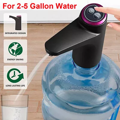 5 Gallon Water Bottle Switch Pump USB Electric Automatic Universal Jug Dispenser • $9.99