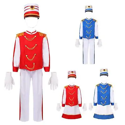 £27.45 • Buy Children British Royal Guard Uniform Suit Kids Raise Flag Cosplay Fancy Dress Up
