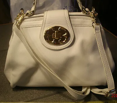 $58 • Buy Emma Fox White Doctor Satchel Shoulder Handbag #337