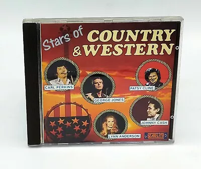 Stars Of Country & Western - Johnny Cash Jimmy Dean Dave Dudley - Music CD • £9.95