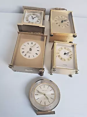 Clocks Job Lot Of  5 Clocks Parts Or Repair • £12.50