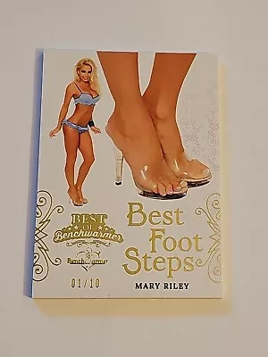 2022 Best Of Bench Warmer Mary Riley Gold Foil Best Foot Steps #d 1/10  • $1.04