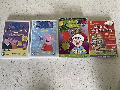 Set Of Children’s DVDs - Peppa Pig Horrid Henry Nursery Rhymes • £2