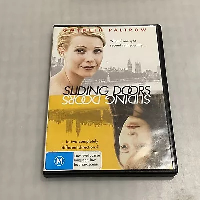 Sliding Doors (1998) Region 4 DVD - Gwyneth Paltrow - Romance - VGC - Free Post • $4