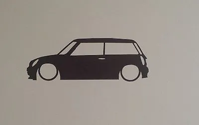 Mini Cooper S Works John Car Window Sticker Vinyl Decal Race Track IPad  • $3.99