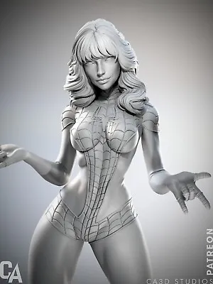 Spinneret Mary Jane Spider-Man Resin Scale Model Kit Unpainted 3d Print • $48