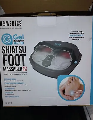 HoMedics Shiatsu Foot Massager With Heat - Gel Massage Easy Feet Control GSF500H • £50