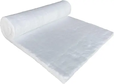 Ceramic Fiber Blanket Insulation Enhanced 8# Density 1″ X 24″ X 60″ • £73.15