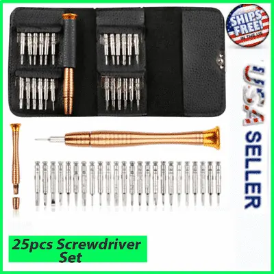 Screwdriver Set Torx Tools For MacBook IPhone Samsung PC Tablet Laptop 25 In 1 • $6.75