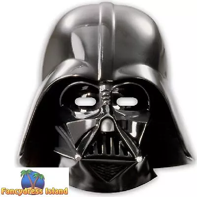 Procos 6pk New Star Wars Darth Vader Card Party Masks • £4.49