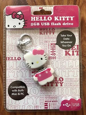 Hello Kitty 8GB  USB Flash Drive Cute - Key Chain Brand New (please Read) • $14.99