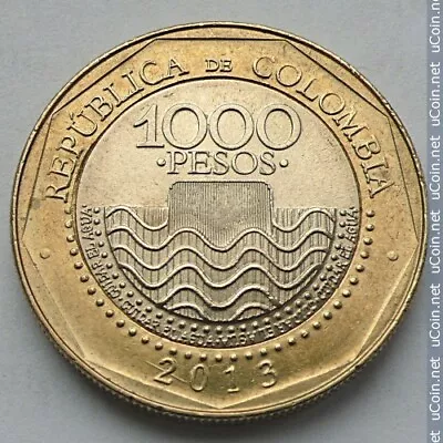 CIRCULATED Colombia 1000 Pesos. Loggerhead Turtle Coin 2012 - 2021. Beautiful! • $2.49