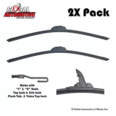 Set Of 2 Bosch ICON Beam Wiper Blade 22  For 2010-2021 Dodge Ram 2500 Pickup • $22.50