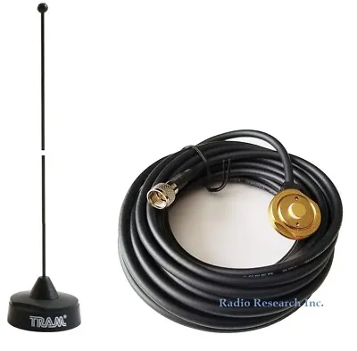 Black VHF 143-159 MHz Antenna NMO Hole Mount Mini-UHF Motorola Mobile Radio 1121 • $30.99