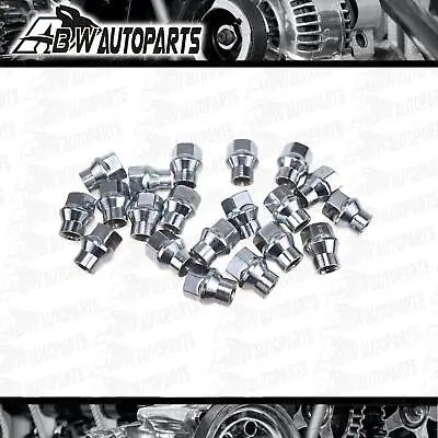 Silver Wheel Lug Conversion Nuts M12 X 1.5 Studs For Holden Commodore VE • $55.75