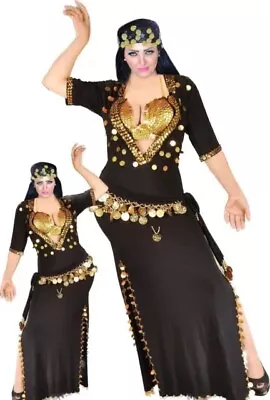 Egyptian Sexy Belly Dance Costume Saidi Dress Baladi Galabeya جلابية رقص شرقى • £31.20