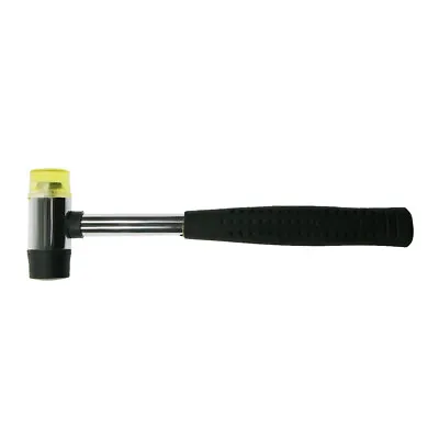 2 Way Plastic Rubber Mallet Hammer Wire Jewellery Rubber Hammer Non Slip Grip • $6.99